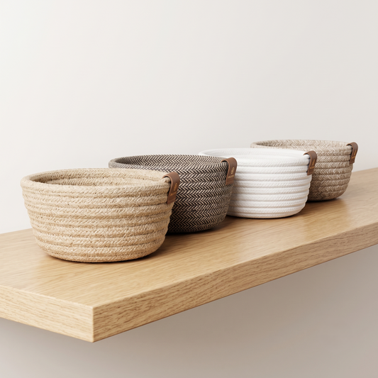 Cozy Pocket Baskets set of 4