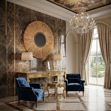 Sunburst Reflect Wall Accent