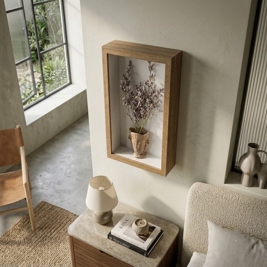 Botanica Classic White Shadow Box