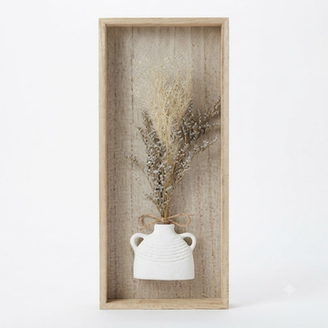Botanica Wooden Pillar Shadow Box