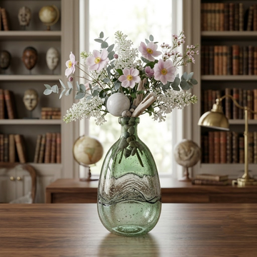 The Mossy Teardrop Vase