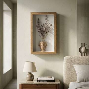 Botanica Classic White Shadow Box