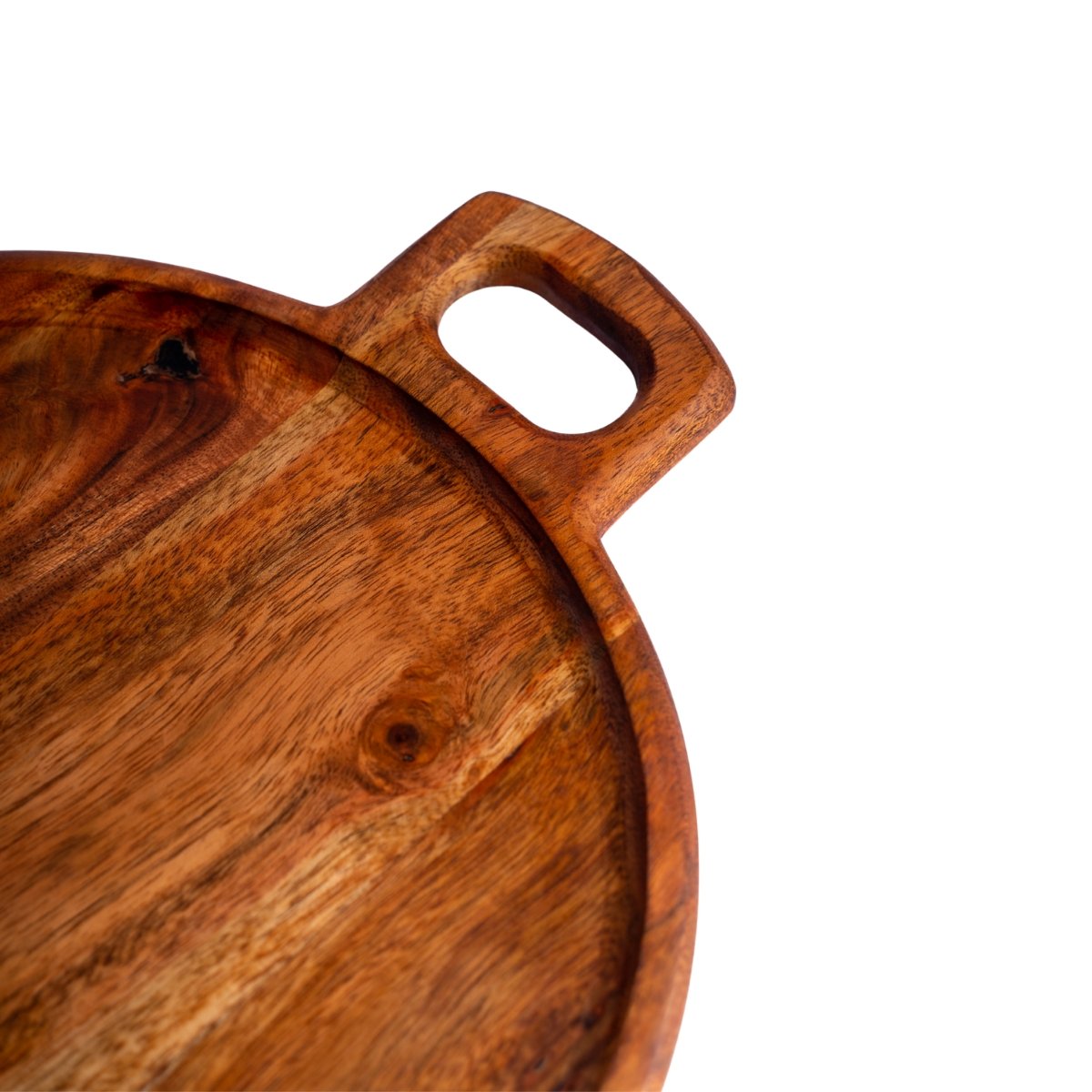 Round Handle Tray