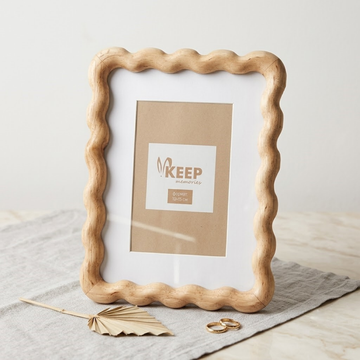 Classic Wavy Rectangular Photo Frame