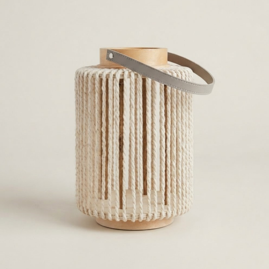 EarthyGlow Bamboo Lantern Set