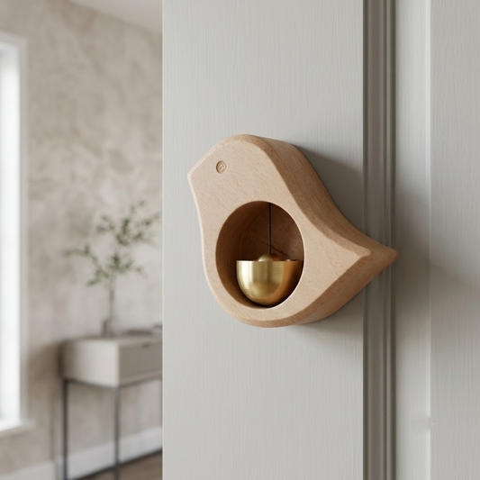 The Chirpy Bell (light wood)