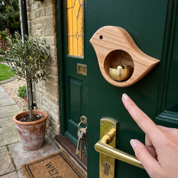The Chirpy Bell (light wood)