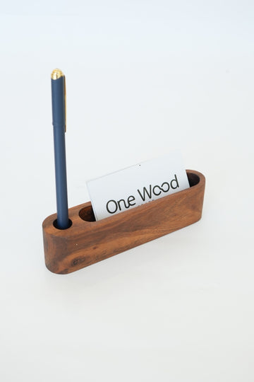 Pen and card holder