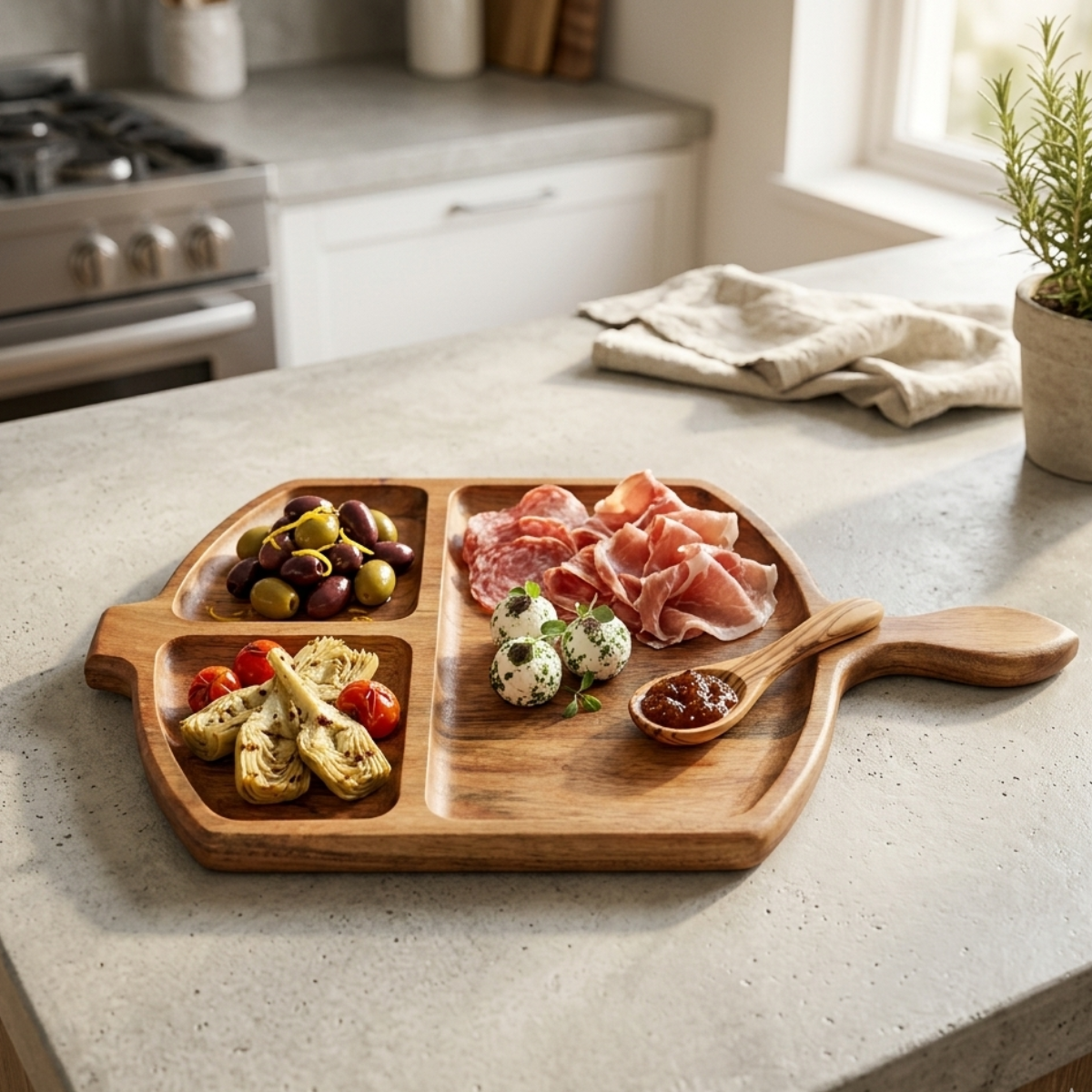 Handle Cavity  Platter