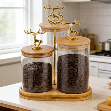 The Golden Reindeer Jars