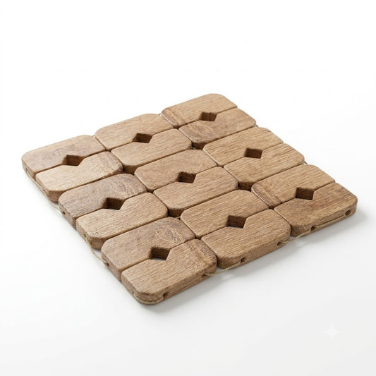 Mosaic Wood Trivet